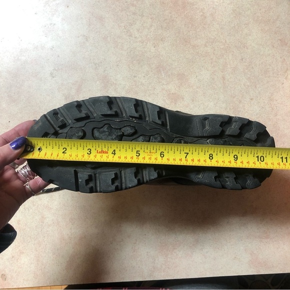 Timberland Back Road Brown Leather Hiking Trail Boots Size 7 - Picture 14 of 14